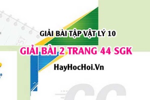 Giải bài 2 trang 44 SGK Vật lí 10: Sai số tuyệt đối và Sai số ngẫu nhiên của phép đo